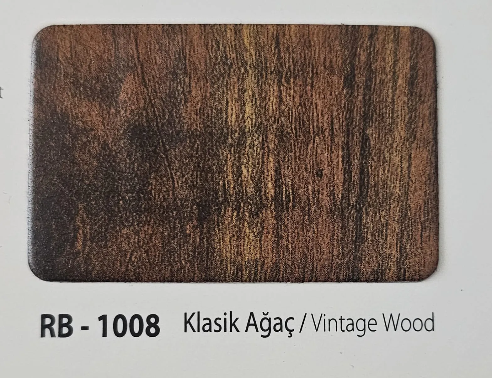 4 mm Ahşap Desenli Alüminyum Kompozit Panel 125 x 320 cm